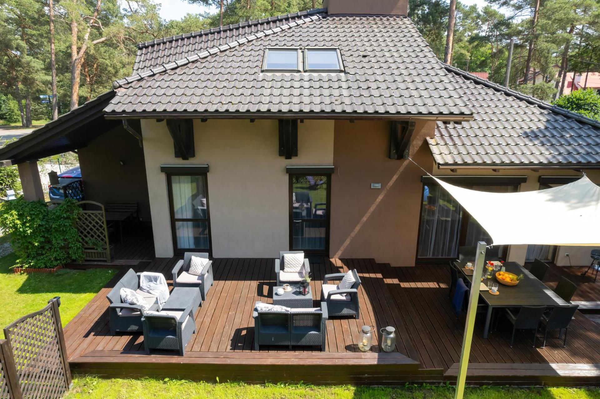 Villa Pine House By Sea Pobierowo Esterno foto